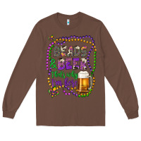 Chestnut beads & beer that's why i'm here Long Sleeve Tee - Artiststas