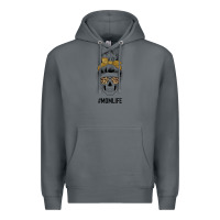Rock Glitter Patterned Leopard Mom Skull Premium Hoodie - Bettercallsaul