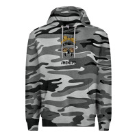 Slate Camo Glitter Patterned Leopard Mom Skull Premium Hoodie - Bettercallsaul
