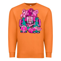 Carrot Breast Cancer Gnomies Truck Premium Sweatshirt - BundleAndBundleShop