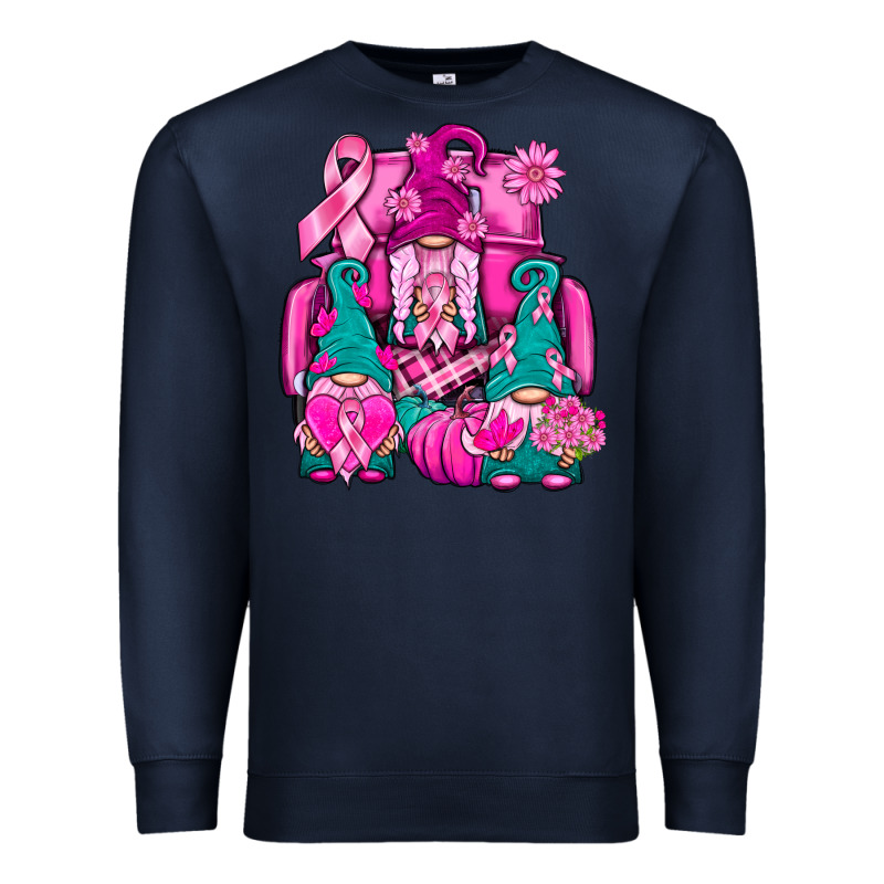 Breast Cancer Gnomies Truck Premium Sweatshirt by BundleAndBundleShop | Teevron