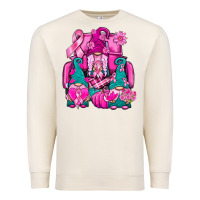 Sandshell Breast Cancer Gnomies Truck Premium Sweatshirt - BundleAndBundleShop