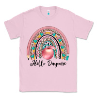 Bubblegum Pink hello daycare Classic Tee - JahusDesignShop