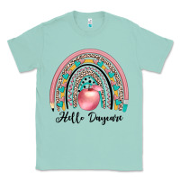 Seafoam hello daycare Classic Tee - JahusDesignShop