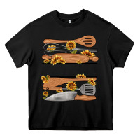 Black custom name kitchen tools Heavy Core Tee - MaliasSmallBusiness