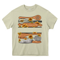Mossy custom name kitchen tools Heavy Core Tee - MaliasSmallBusiness