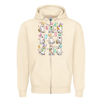 Sandshell bunny ghost Zipper Hoodie - MaliasSmallBusiness