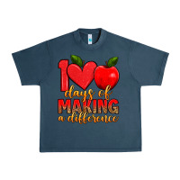 Midnight Navy 100 days of making a difference Urban Heavy Tee - Artiststas