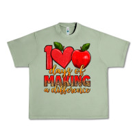 Oil Green 100 days of making a difference Urban Heavy Tee - Artiststas