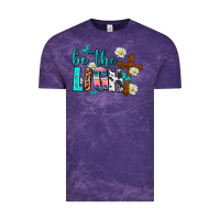 Cloud Purple be the light Vintage Tee - AdoDesignShop