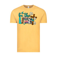 Vintage Mustard be the light Vintage Tee - AdoDesignShop