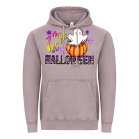 Vintage Zinc my 1st halloween Vintage Hoodie - CowhideDigitalArt