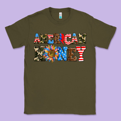 American Honey Classic Tee Designed By Adodesignshop