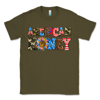 Army Green American honey Classic Tee - AdoDesignShop