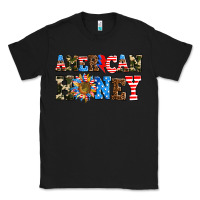 Black American honey Classic Tee - AdoDesignShop