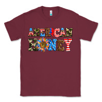Burgundy American honey Classic Tee - AdoDesignShop