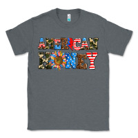 Charcoal Heather American honey Classic Tee - AdoDesignShop