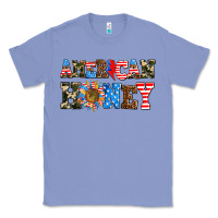 Colony Blue American honey Classic Tee - AdoDesignShop