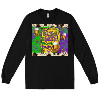 Black beads & beer that's why i'm here Long Sleeve Tee - Artiststas