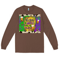 Chestnut beads & beer that's why i'm here Long Sleeve Tee - Artiststas