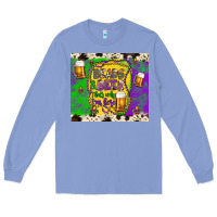 Colony Blue beads & beer that's why i'm here Long Sleeve Tee - Artiststas