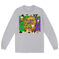 Moon Dust beads & beer that's why i'm here Long Sleeve Tee - Artiststas