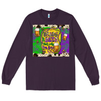 Plum beads & beer that's why i'm here Long Sleeve Tee - Artiststas