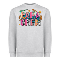 Heather Grey para crew Heavyweight Sweatshirt - AdoDesignShop