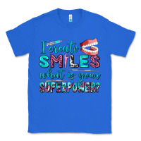 True Royal i create smile what is your superpower Classic Tee - AdoDesignShop