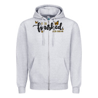 Heather Grey it is finished Zipper Hoodie - MaliasSmallBusiness