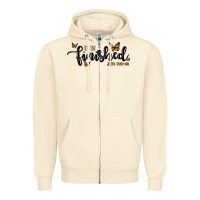 Sandshell it is finished Zipper Hoodie - MaliasSmallBusiness
