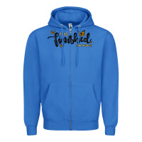True Royal it is finished Zipper Hoodie - MaliasSmallBusiness