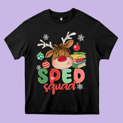 Sped Squad Heavy Core Tee Designed By Maliassmallbusiness