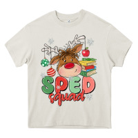 Cream sped squad Heavy Core Tee - MaliasSmallBusiness