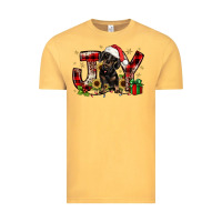 Vintage Mustard christmas joy dachshund Vintage Tee - JahusDesignShop