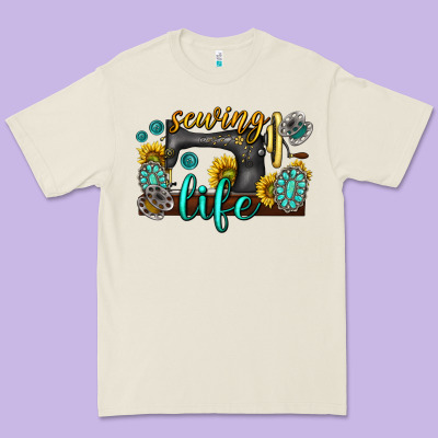Premium Tee sewing life western