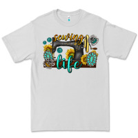 Dove Grey sewing life western Premium Tee - texasbilliewilder