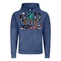 Vintage Denim god bless america Vintage Hoodie - SublimationCraftShop