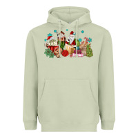 Matcha santa coffee Heavyweight Hoodie - MaliasSmallBusiness