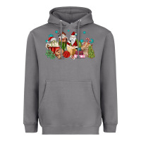 Storm santa coffee Heavyweight Hoodie - MaliasSmallBusiness