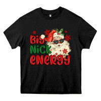 Black big nick energy Heavy Core Tee - MaliasSmallBusiness
