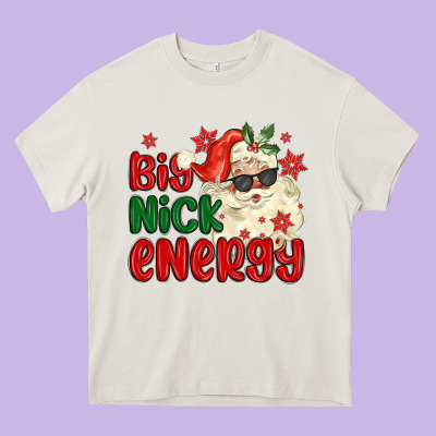 Big Nick Energy Heavy Core Tee Designed By Maliassmallbusiness