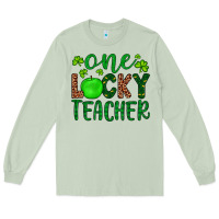 Matcha one lucky teacher Long Sleeve Tee - Artiststas