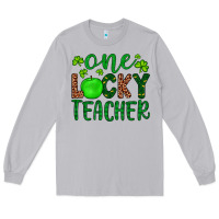 Moon Dust one lucky teacher Long Sleeve Tee - Artiststas