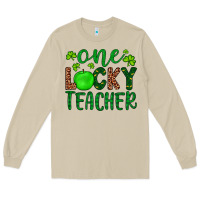 Mushroom one lucky teacher Long Sleeve Tee - Artiststas