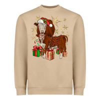 Mushroom christmas hereford Heavyweight Sweatshirt - JahusDesignShop