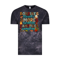 Cloud Black bonfires flannels smores Vintage Tee - AdoDesignShop