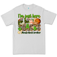 Dove Grey im just here for the snacks basketball brother Premium Tee - Zillion Design Studio