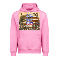 Fuchsia Pink no one will be taking my guns Urban Hoodie - TumblerDesignByShophia