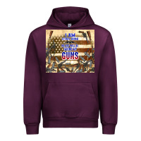 Mauve Wine no one will be taking my guns Urban Hoodie - TumblerDesignByShophia